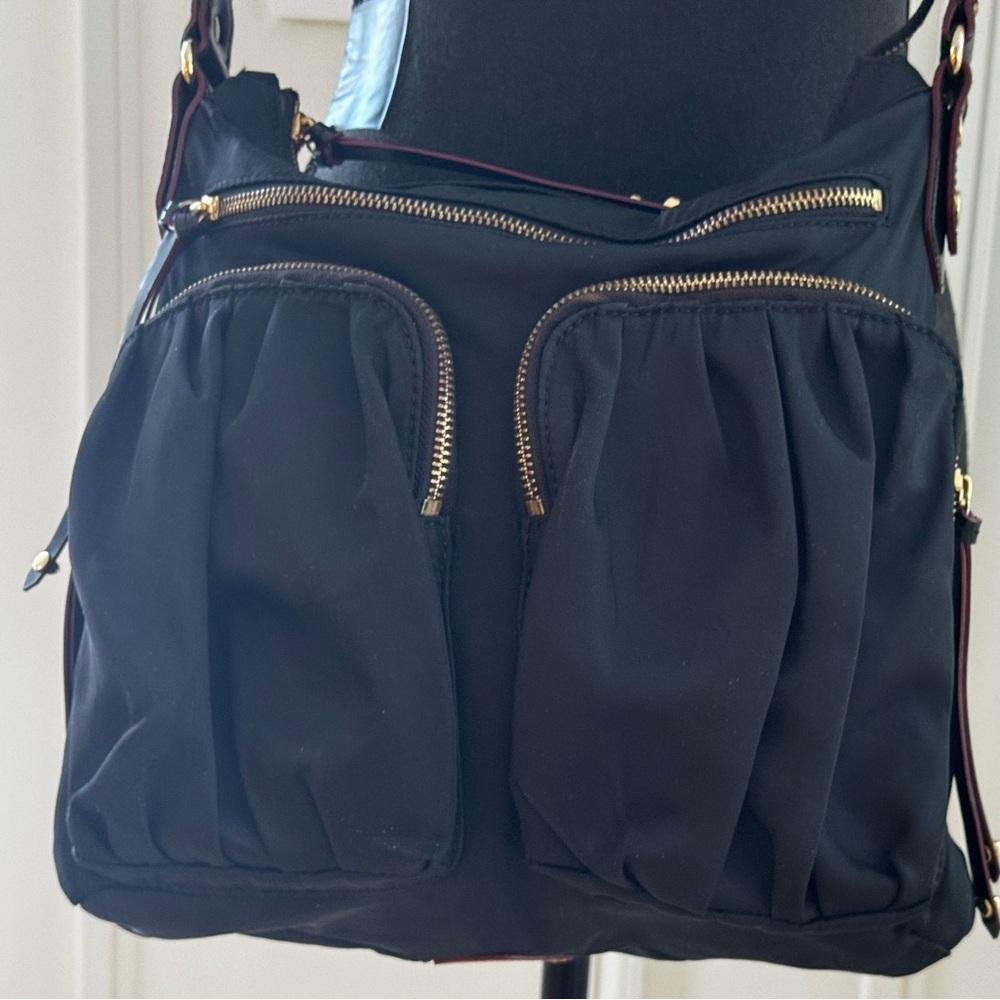 Mz Wallace Paige Black Crossbody Bag View 6